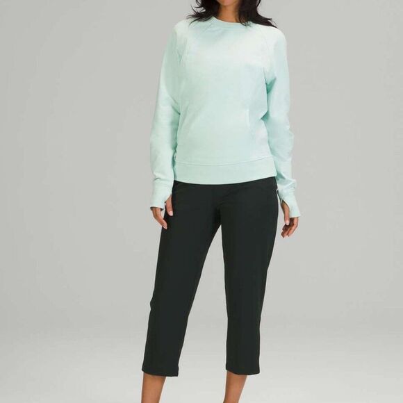 Lululemon Scuba Crew Sweatshirt Delicate Mint Size 4 - Picture 1 of 6